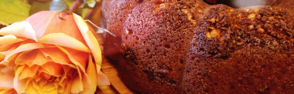 Hazelnut Chocolate Coffee Cake.