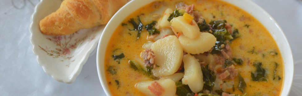 Zuppa Toscana Italian Soup.