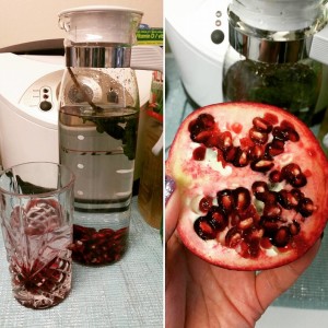 cranberry water